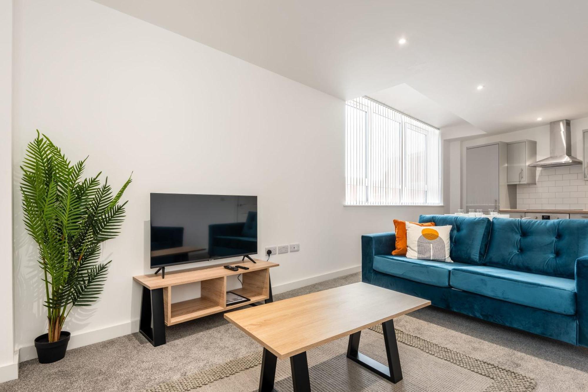 Lovely 1 Bedroom Apartment In Central Rotherham Kültér fotó